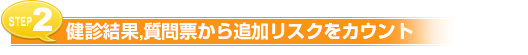 追加リスク項目の判定