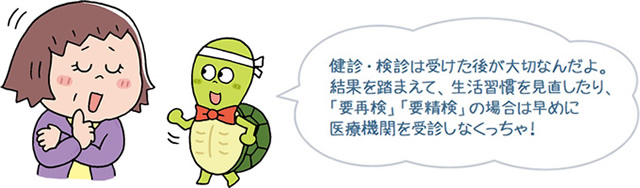健診結果に注目しよう