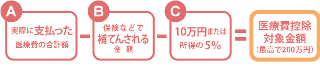 医療費控除対象金額